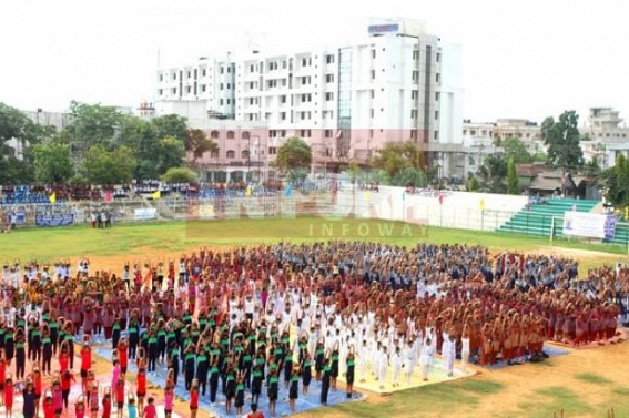 Yoga events held in Mizoram, Tripura